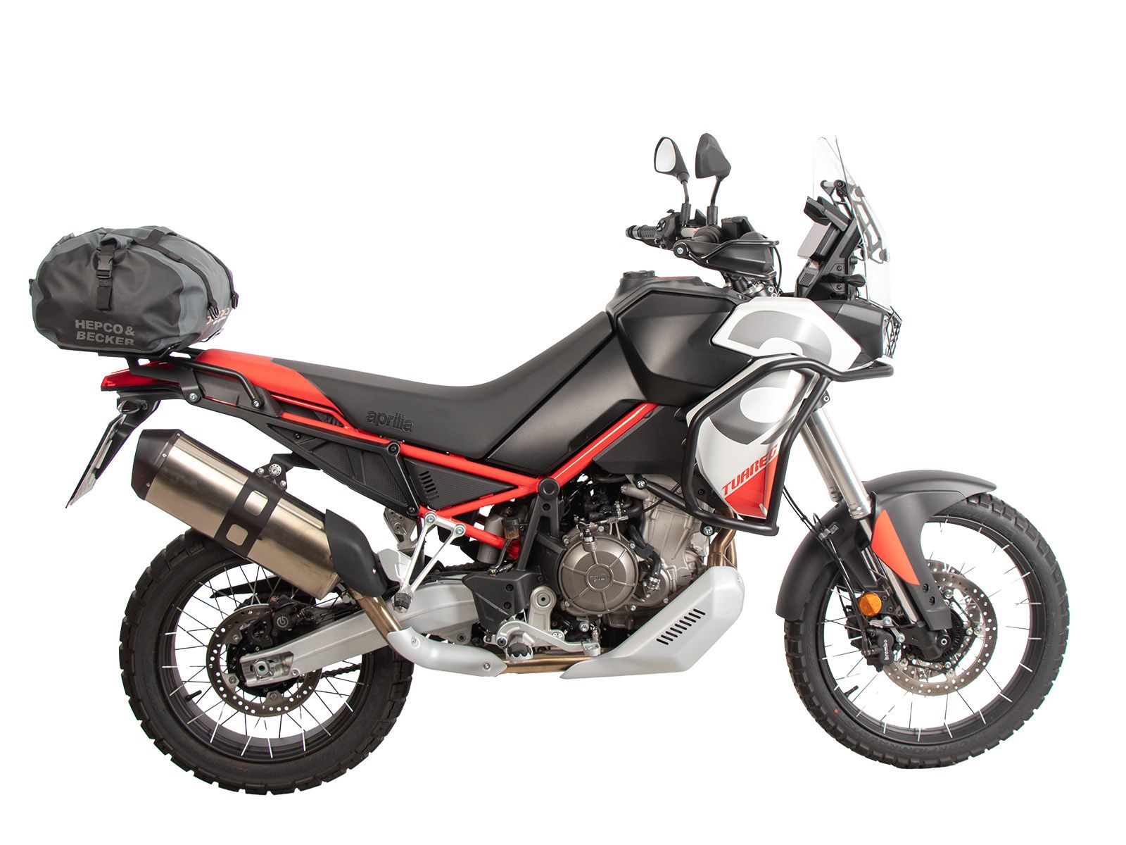 Bagagerekverlenging zwart voor Aprilia Tuareg 660 (25-) Hepco & Becker
