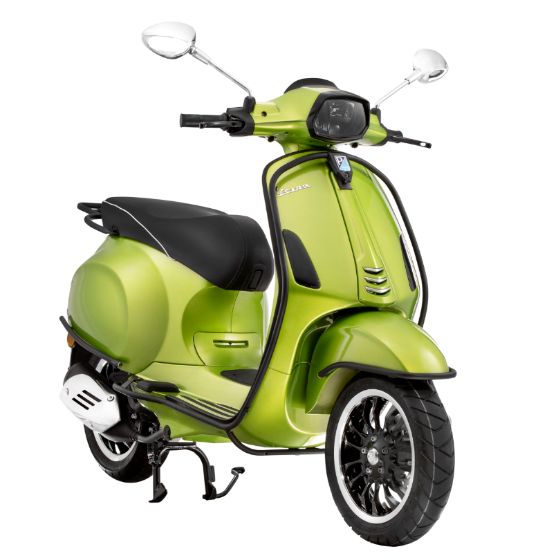 Voorbumper spatbord voor Vespa Primavera/Sprint/Elettrica 50-150ccm, mat zwart