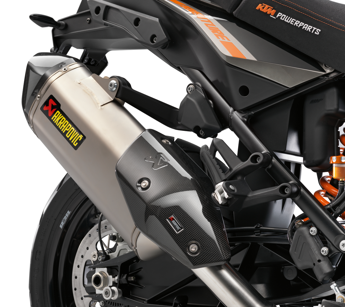 Akrapovic Slip-On LINE uitlaatsysteem voor Adventure / Super Adventure
