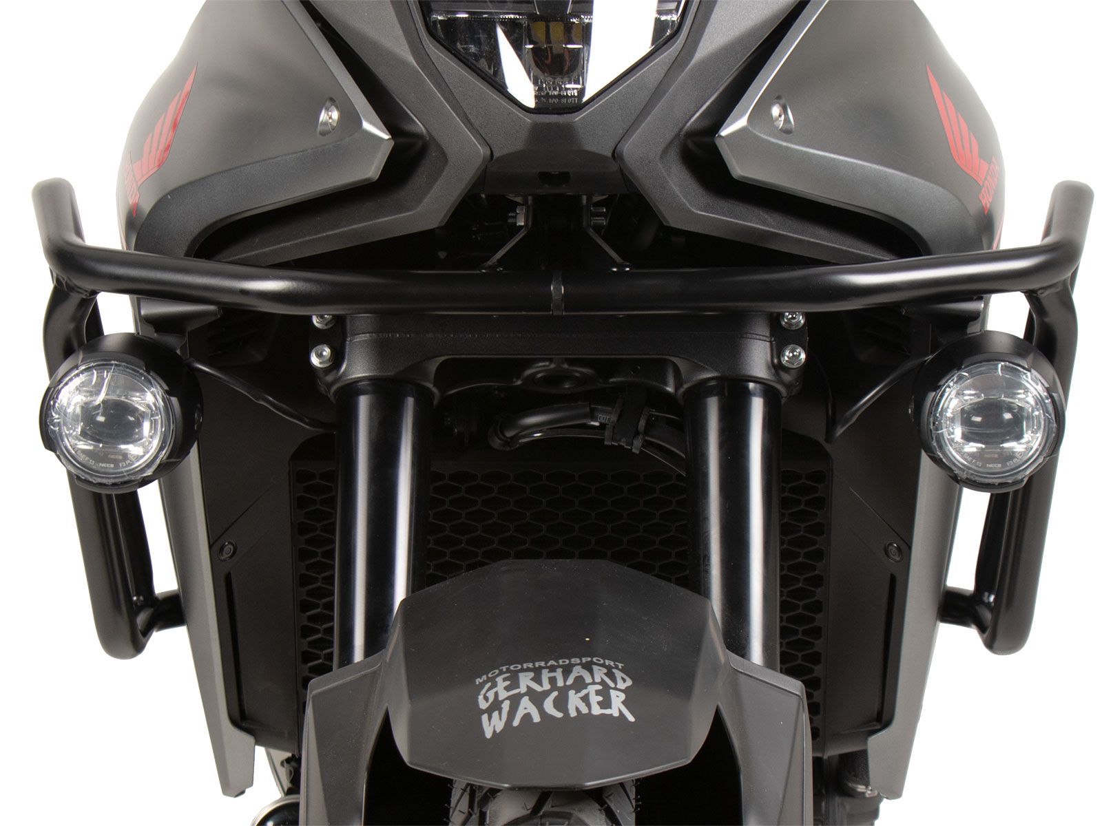 Tankbeschermingsbeugel zwart voor Honda XL 750 Transalp (25- ) Hepco & Becker