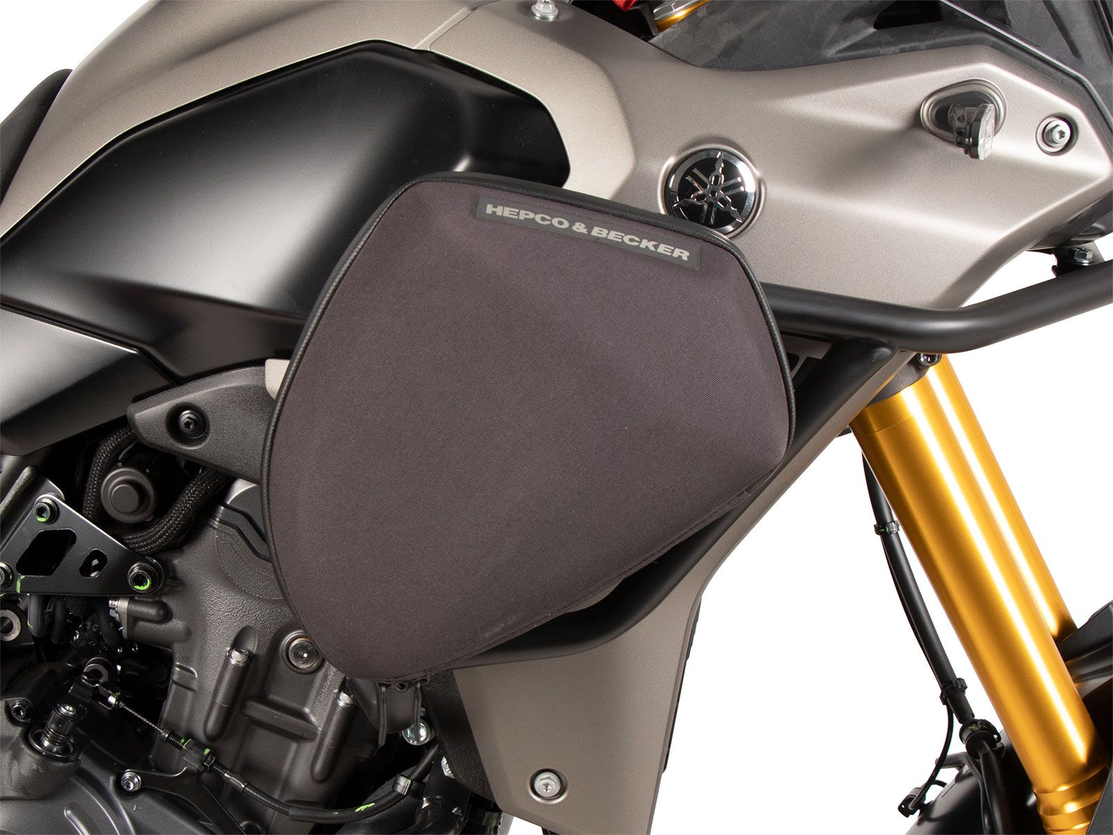 Tankbeschermbeugel zwart voor Yamaha Ténéré 700 (25-) Hepco & Becker
