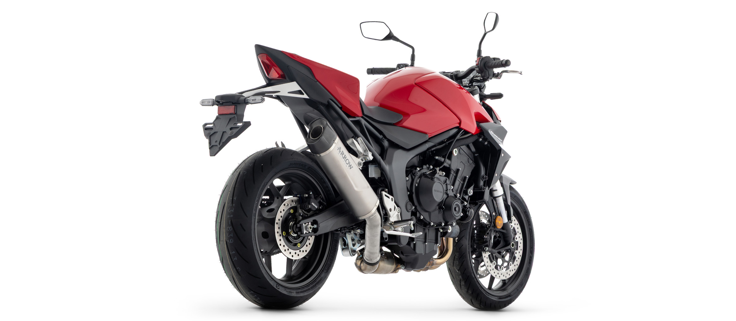 ARROW Auspuff INDY RACE EVO Titan für Honda CB1000 Hornet Modelljahr 2025-
