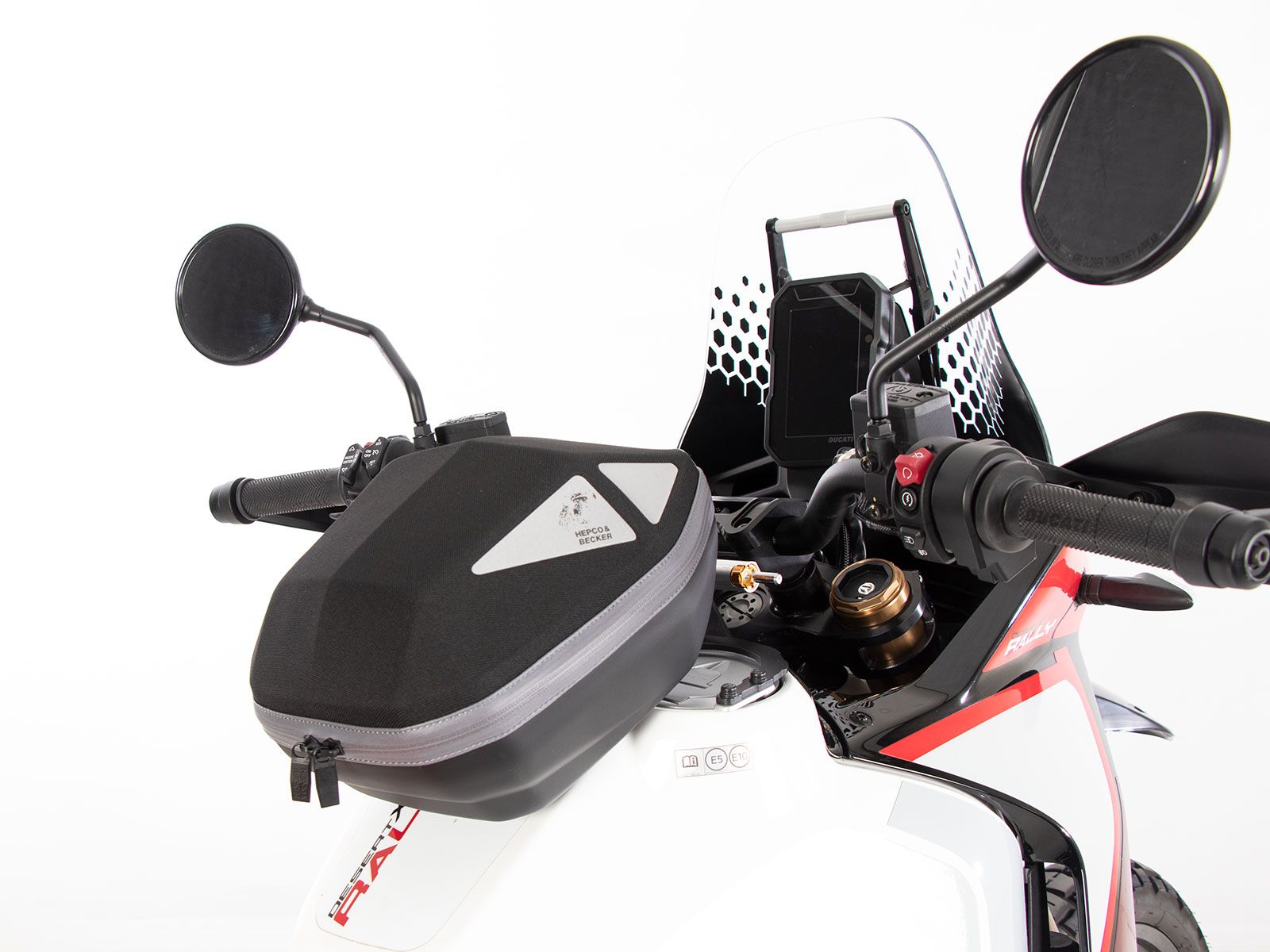 Basistankring incl. tanktasvergrendeling voor Ducati DesertX (22-) Hepco & Becker