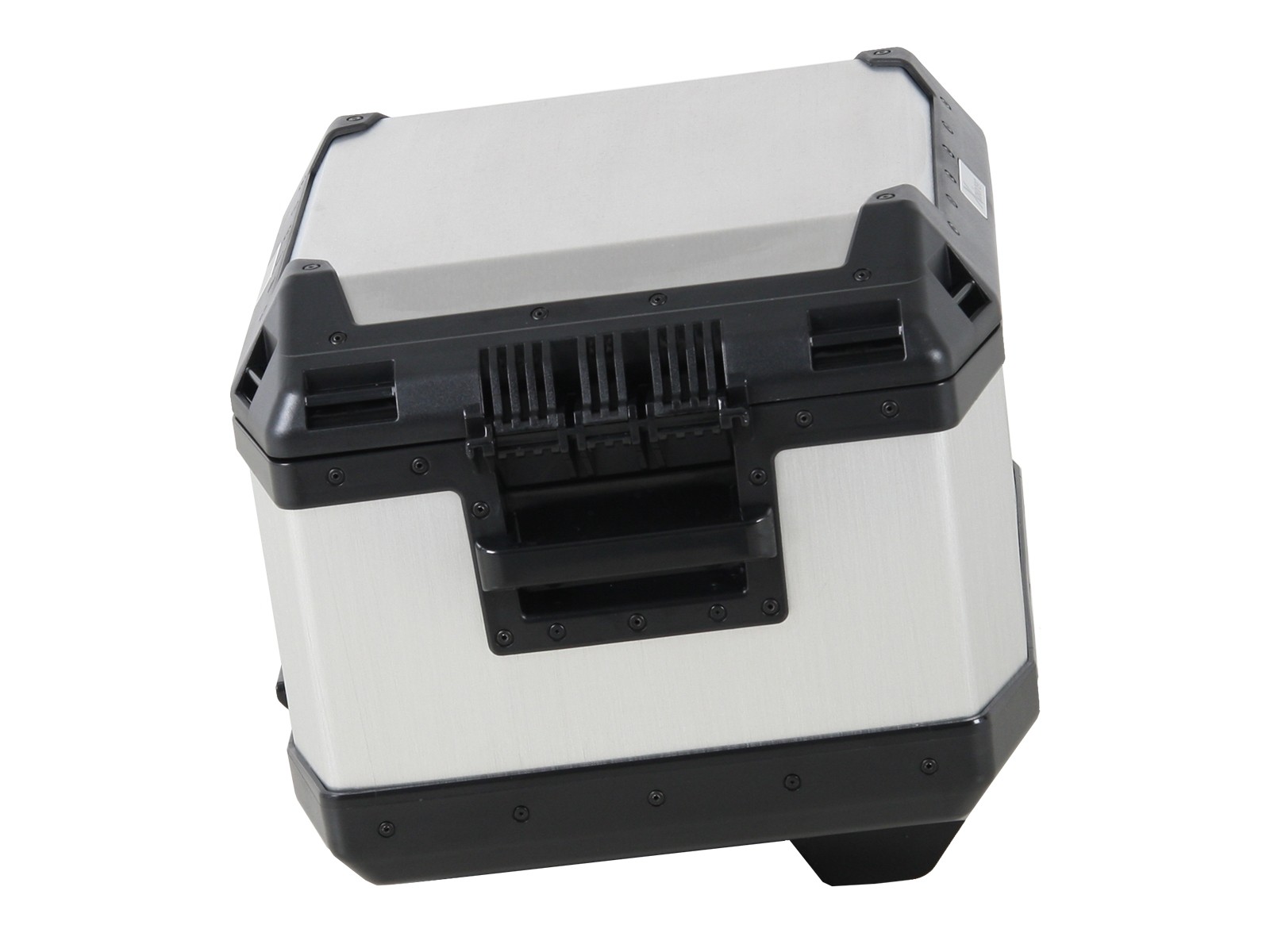 Topkoffer aluminium Xplorer 45 zilver Hepco & Becker