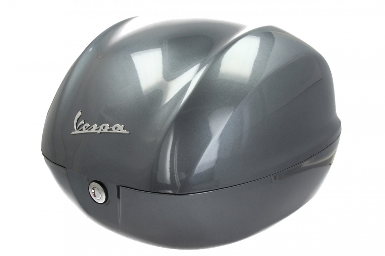 Vespa-topkoffer 32 l glanzend grijs G03 zonder rugleuning