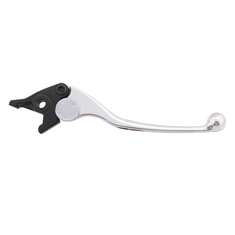 HIGHSIDER smart Type BC 420 Reparatie remhendel zilver/zwart Met ABE, verstelbaar (1pc)