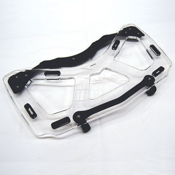 Bagagerek voor topkoffer BMW K 1600 GTL (10-22), PMMA, transparant