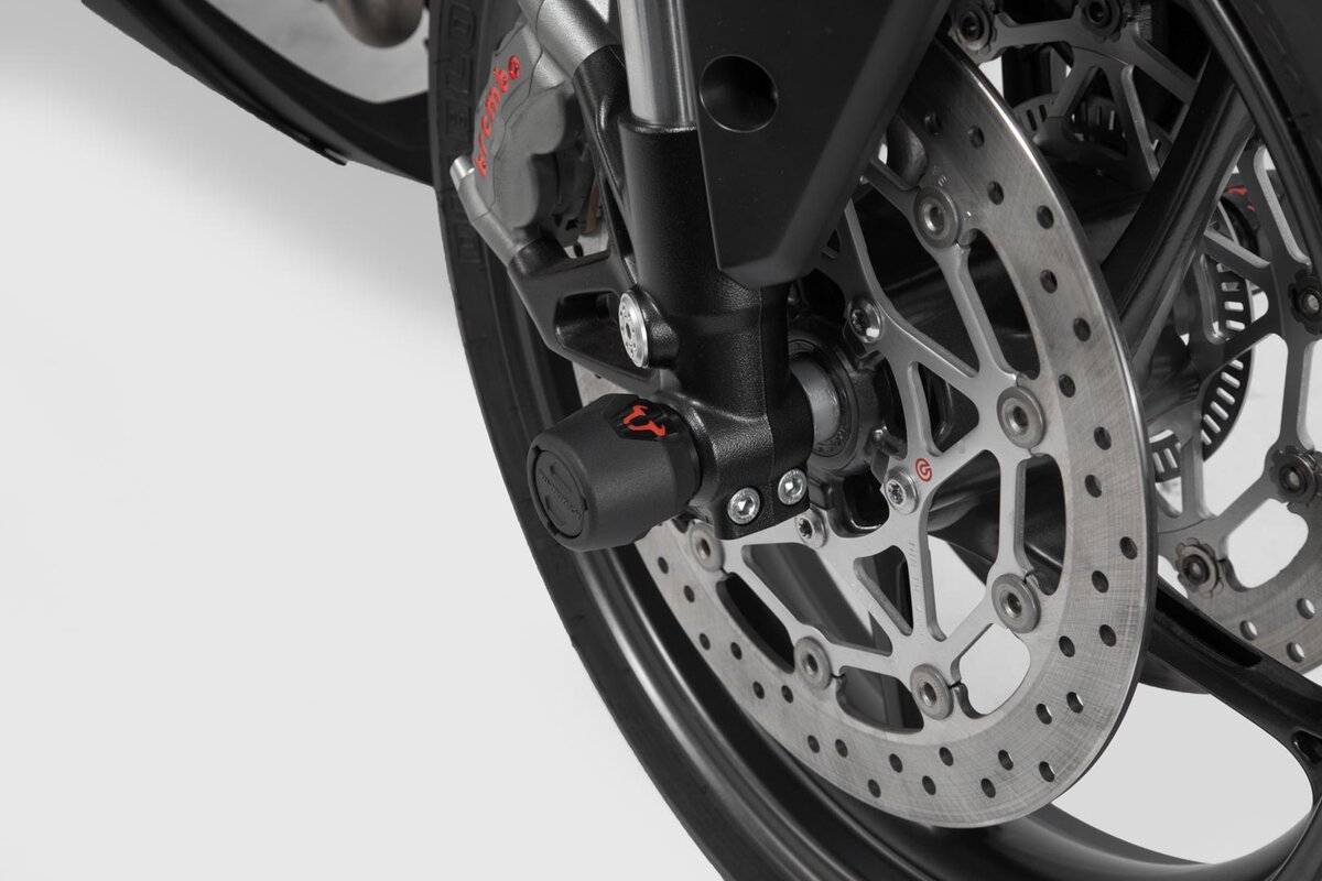 SW-Motech SW Motech crash pad kit voor vooras BMW S 1000 R (13-) /RR (15-) /XR (19-)
