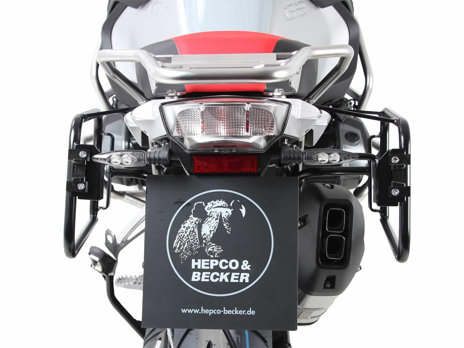 Zijkofferhouder Lock-it zwart voor BMW R 1250 GS Adventure (19-24) Hepco & Becker