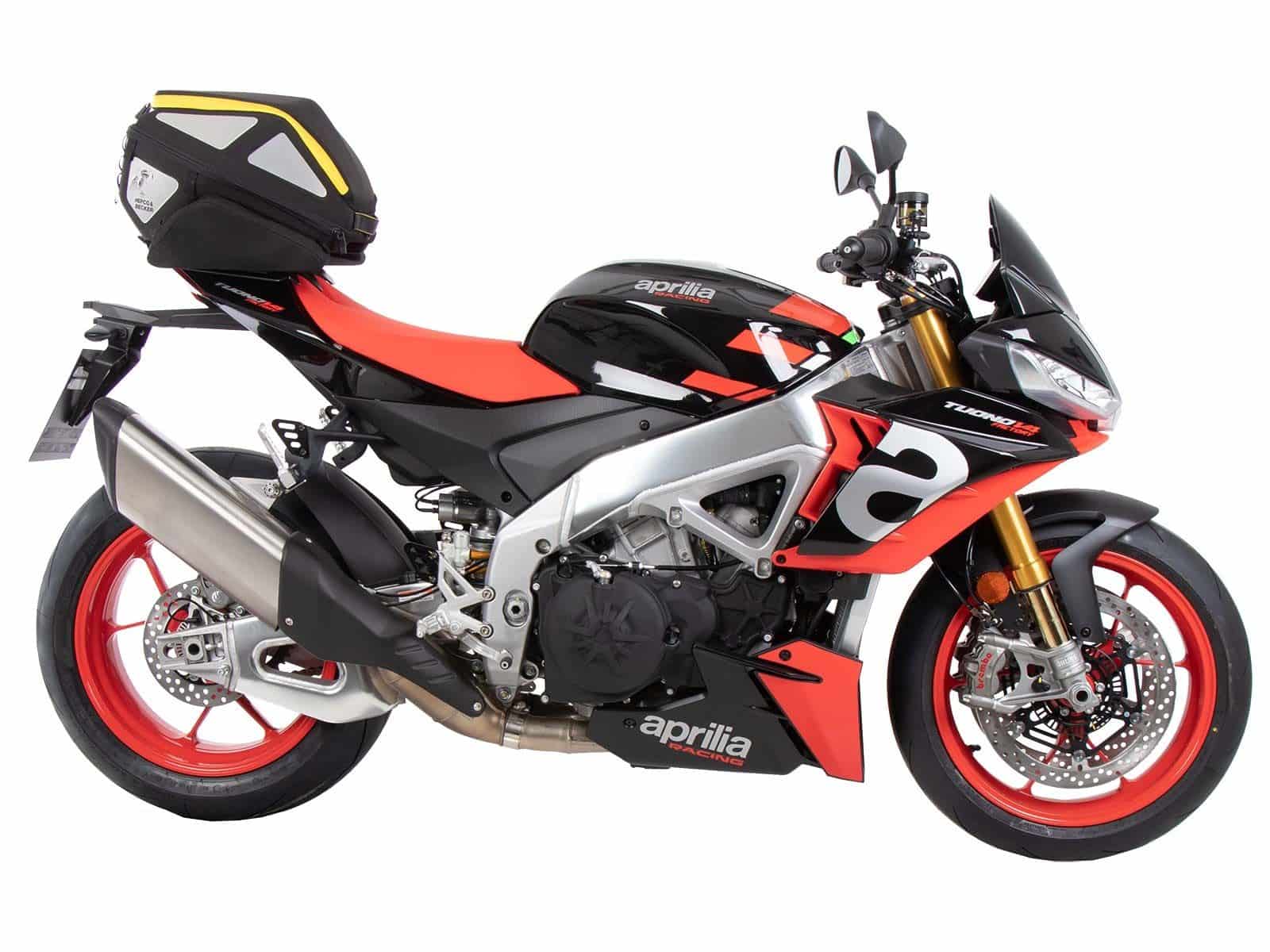 Sportrek vast zwart voor Aprilia Tuono V4 Factory /RSV 4 /RSV 4 Factory (21-24)