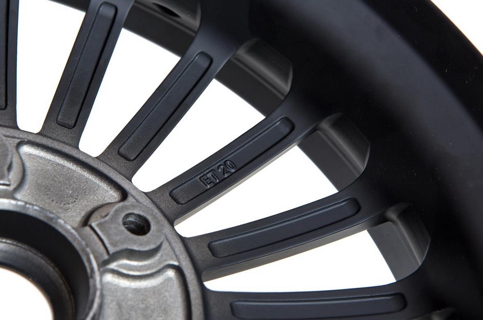 Velg voor/achter voor Vespa GTS/GTS Super/GTV/GT 60/GT/GT L 125-300cc, mat zwart