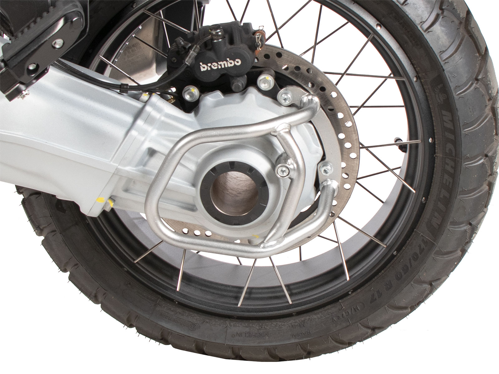 Gimbal guard zilver voor Moto Guzzi Stelvio (24-) Hepco & Becker