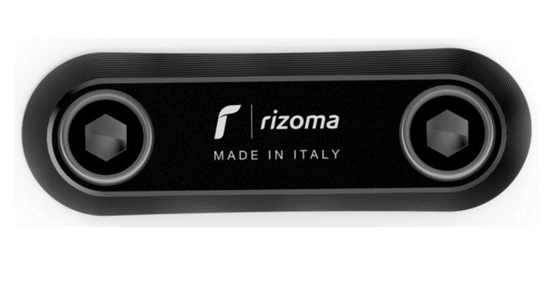 Afdekdraad RIZOMA passagiersbeugel voor Vespa GTS/GTS Super/GTV/Primavera, zwart