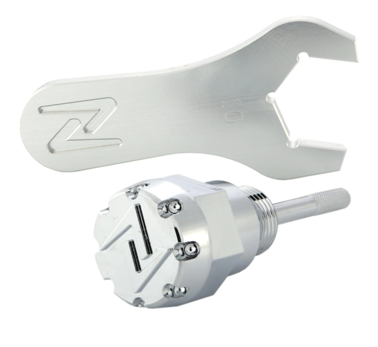 Olievuldop motorolie, oliepan ZELIONI voor Vespa, chroom