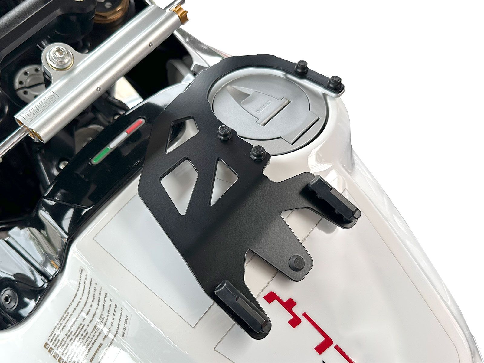 Basistankring incl. tanktasvergrendeling voor Ducati DesertX (22-) Hepco & Becker