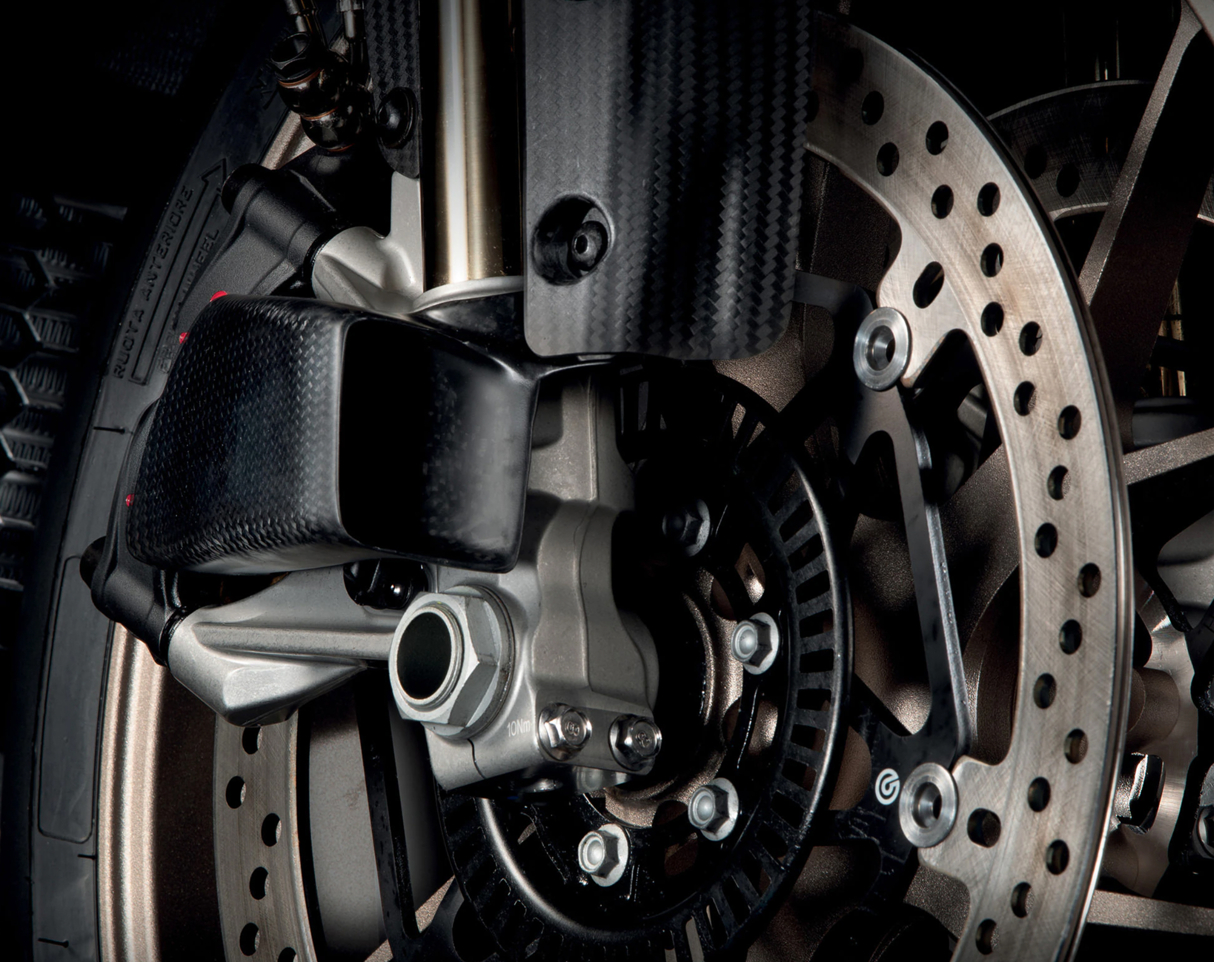 Luchthapper rem carbon Aprilia RSV4 / Tuono 1000/1100