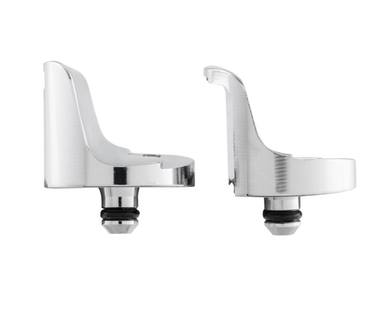 Spiegelgatdeksel links & rechts voor Vespa Primavera/Sprint/Elettrica 50-150cc, chroom