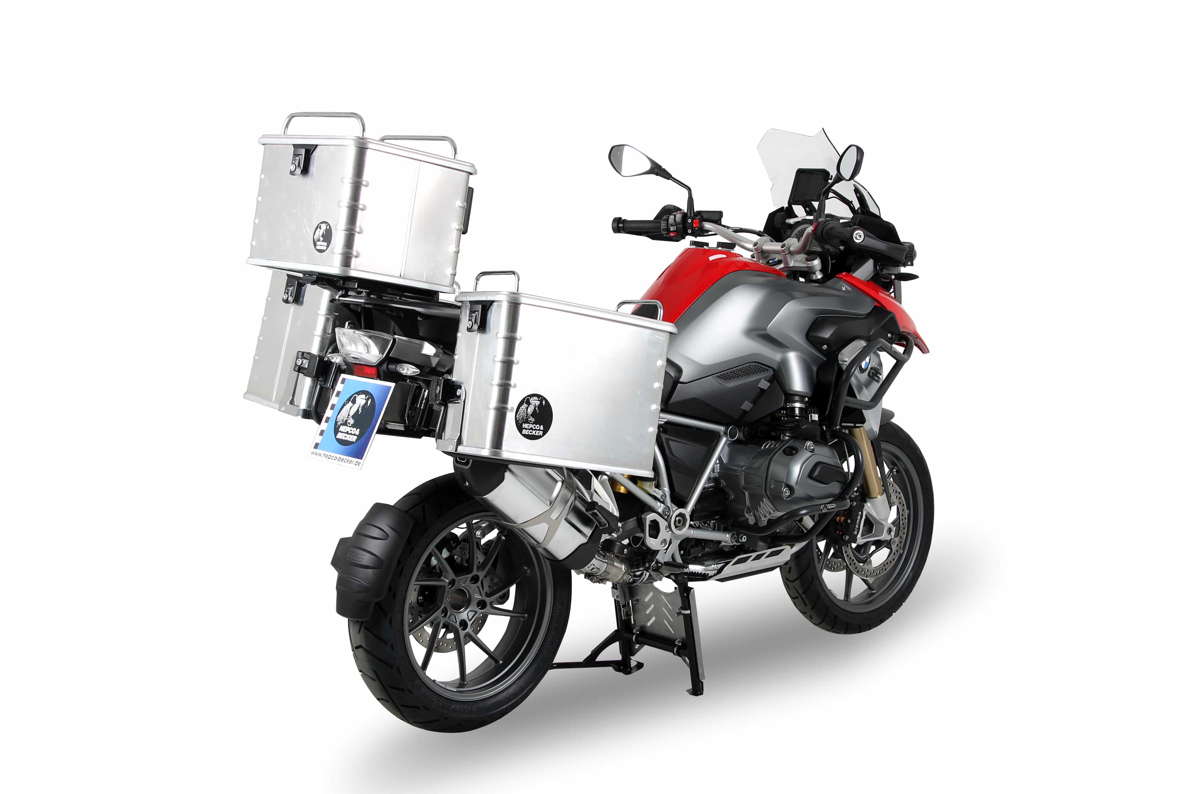 Zijkofferhouder Lock-it zwart voor BMW R 1250 GS Adventure (19-24) Hepco & Becker