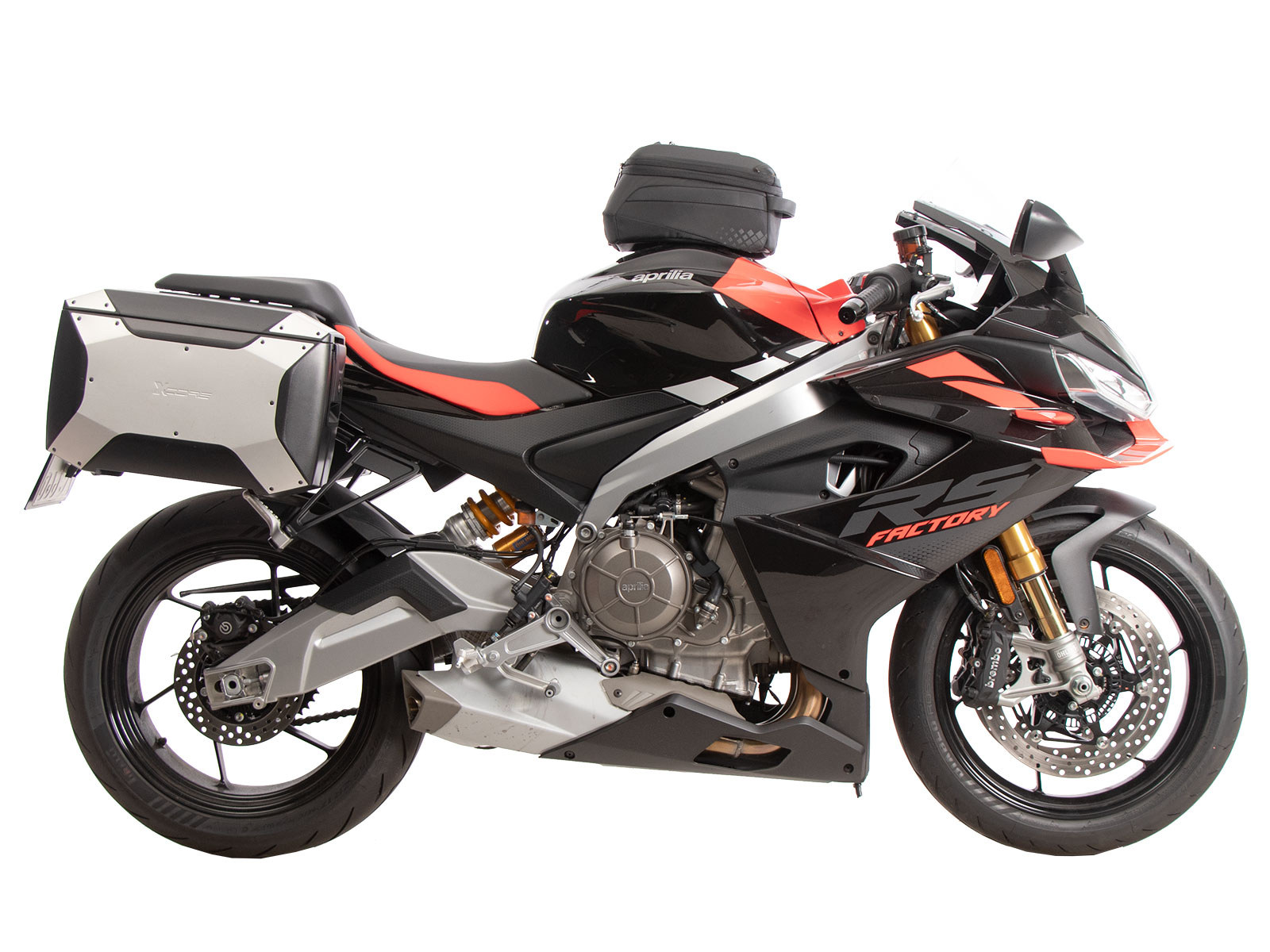C-Bow zijdrager zwart voor Aprilia RS 660 / Factory (25-) Hepco & Becker