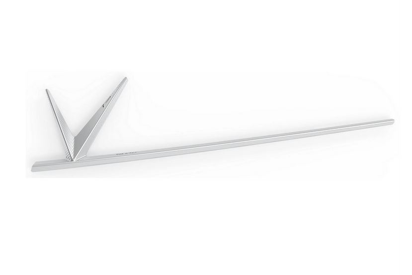 Belettering RIZOMA beenschild voor Vespa, zilver