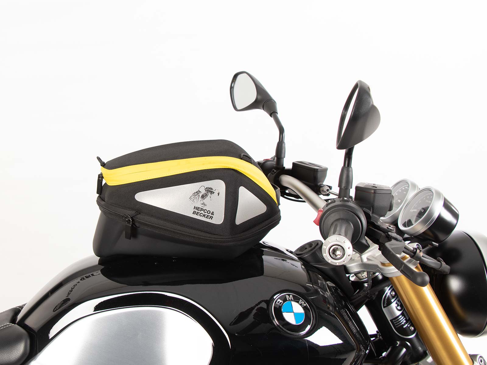 Basistankring incl. tanktasvergrendeling voor BMW R nineT Scrambler (16-23) Hepco & Becker