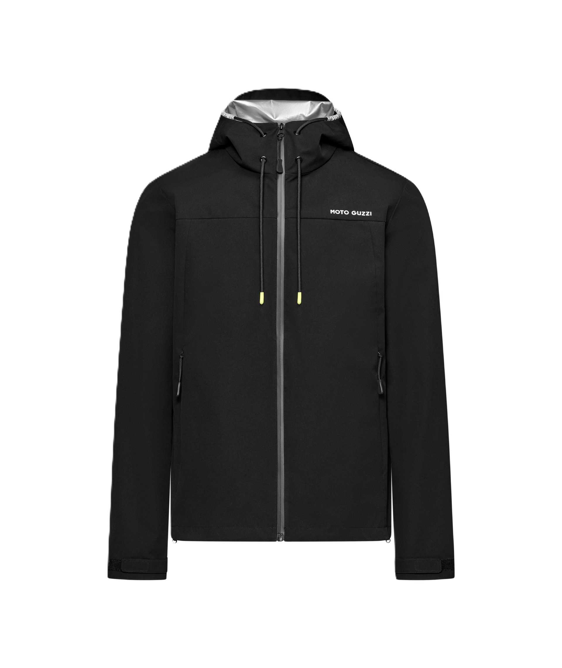 Moto Guzzi unisex regenjas, zwart