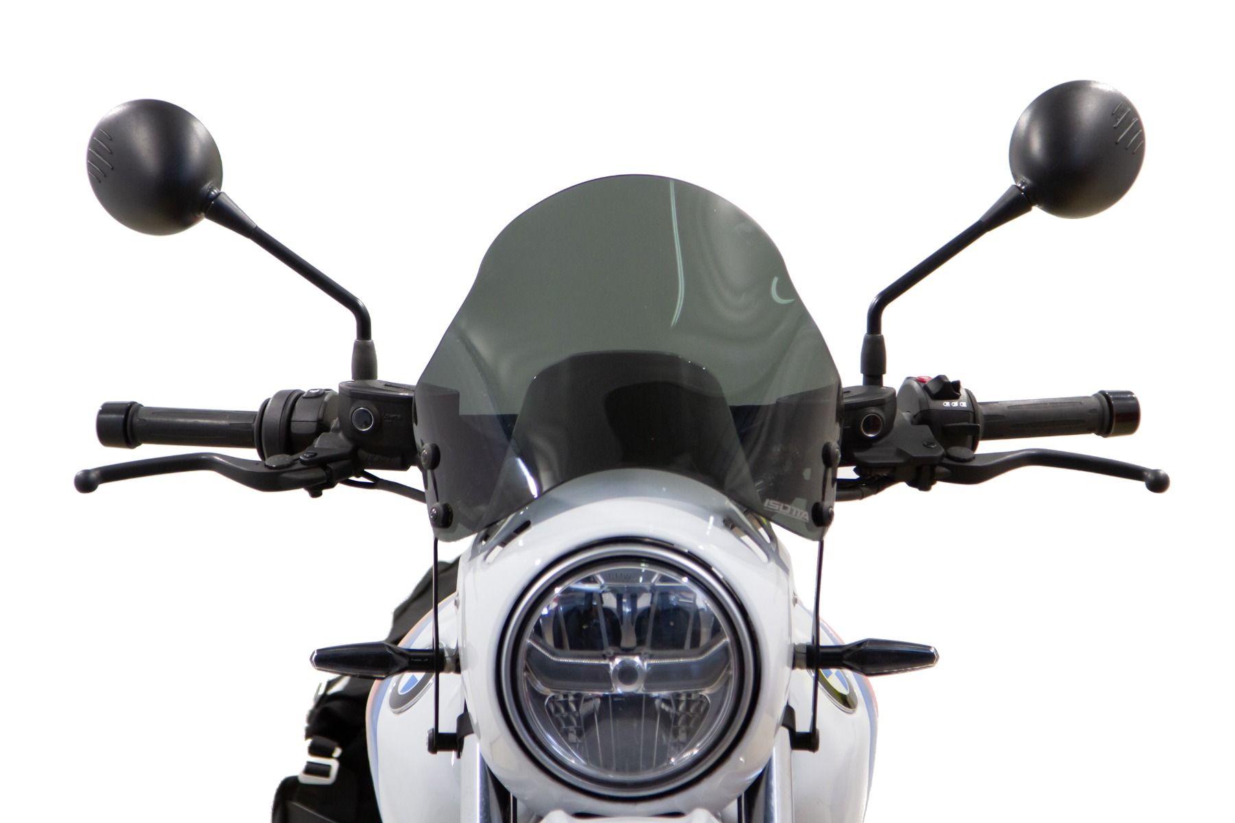 Laag windscherm voor BMW R nineT Urban G/S (21-23), zwaar getint