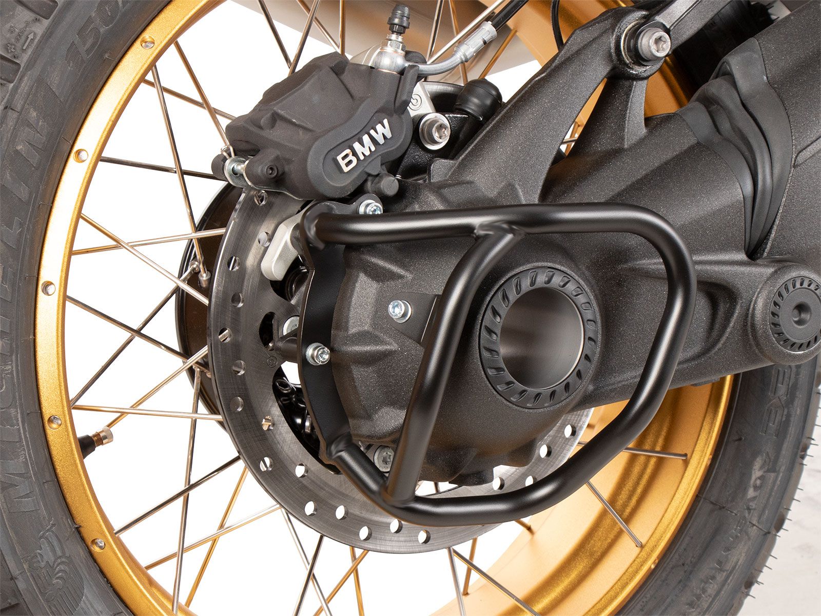 Gimbal guard zwart voor BMW R nineT (14-16) Hepco & Becker