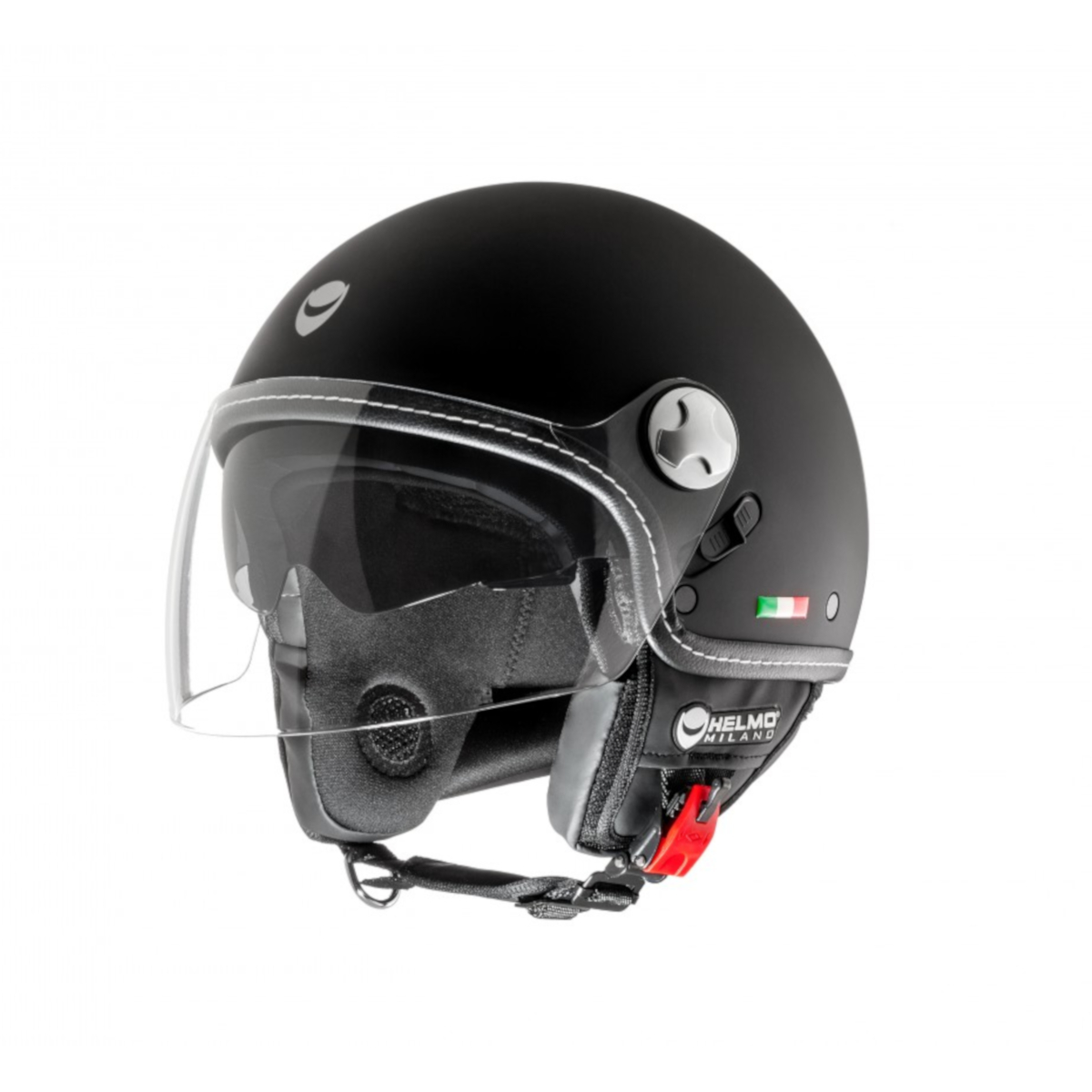 Helmo Milano Demi Jet Eos zwart mat