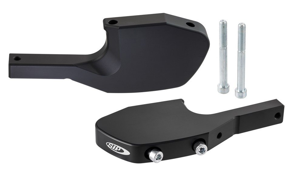 Voetsteun adapter achterbank voor Vespa GTS/GTS Super/GTV/GT 60/GT/GT L 125-300cc, mat zwart