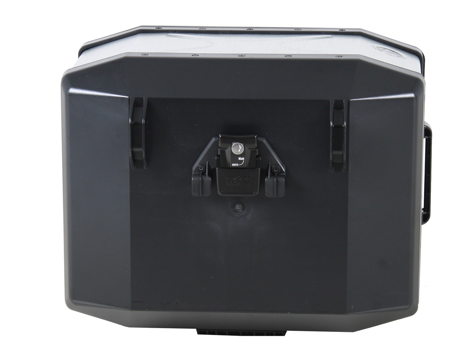 Topkoffer aluminium Xplorer 45 zilver Hepco & Becker