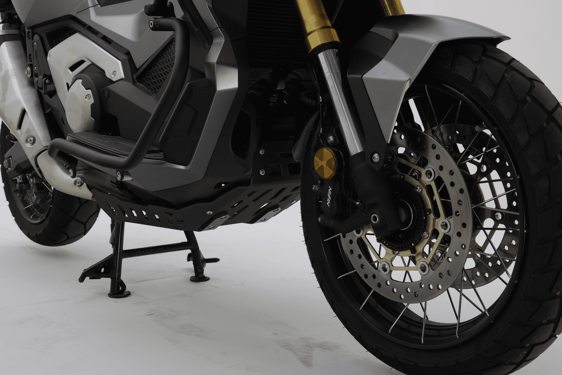 Aluminium motorbeschermer zwart voor Honda X-ADV (21-24) - Isotta