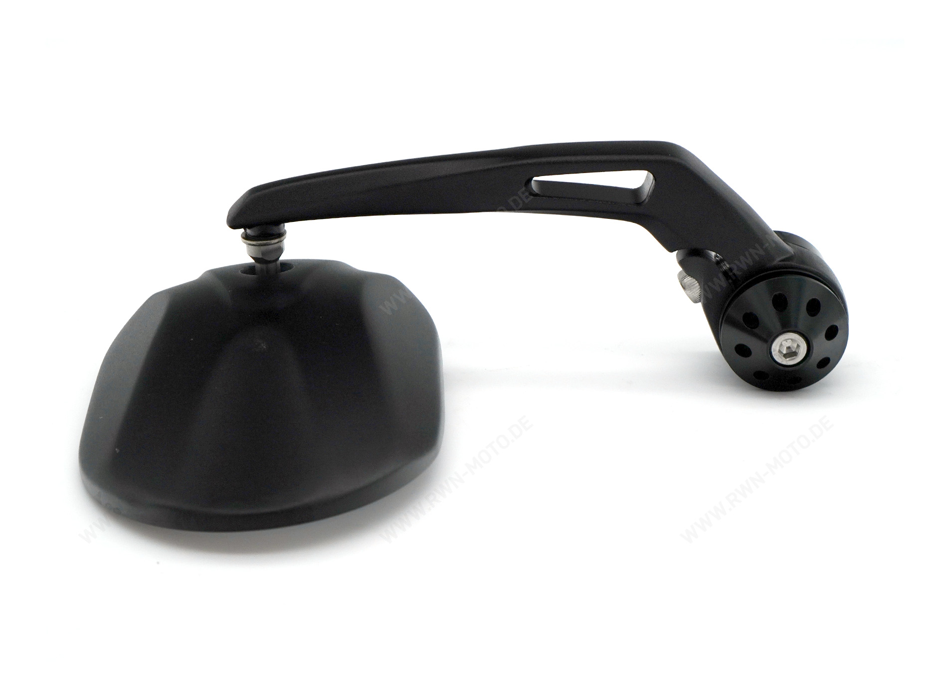 Bar end spiegel, zwart voor Moto Guzzi V7 850 2021-