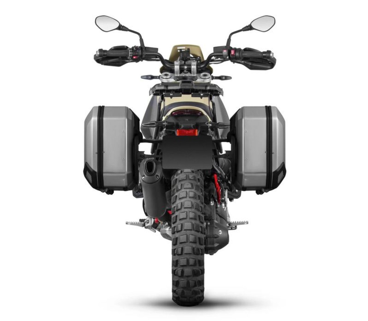 Shad zijkofferhouders 4P-systeem, zwart gelakt, voor BMW R 12 G/S (25-)