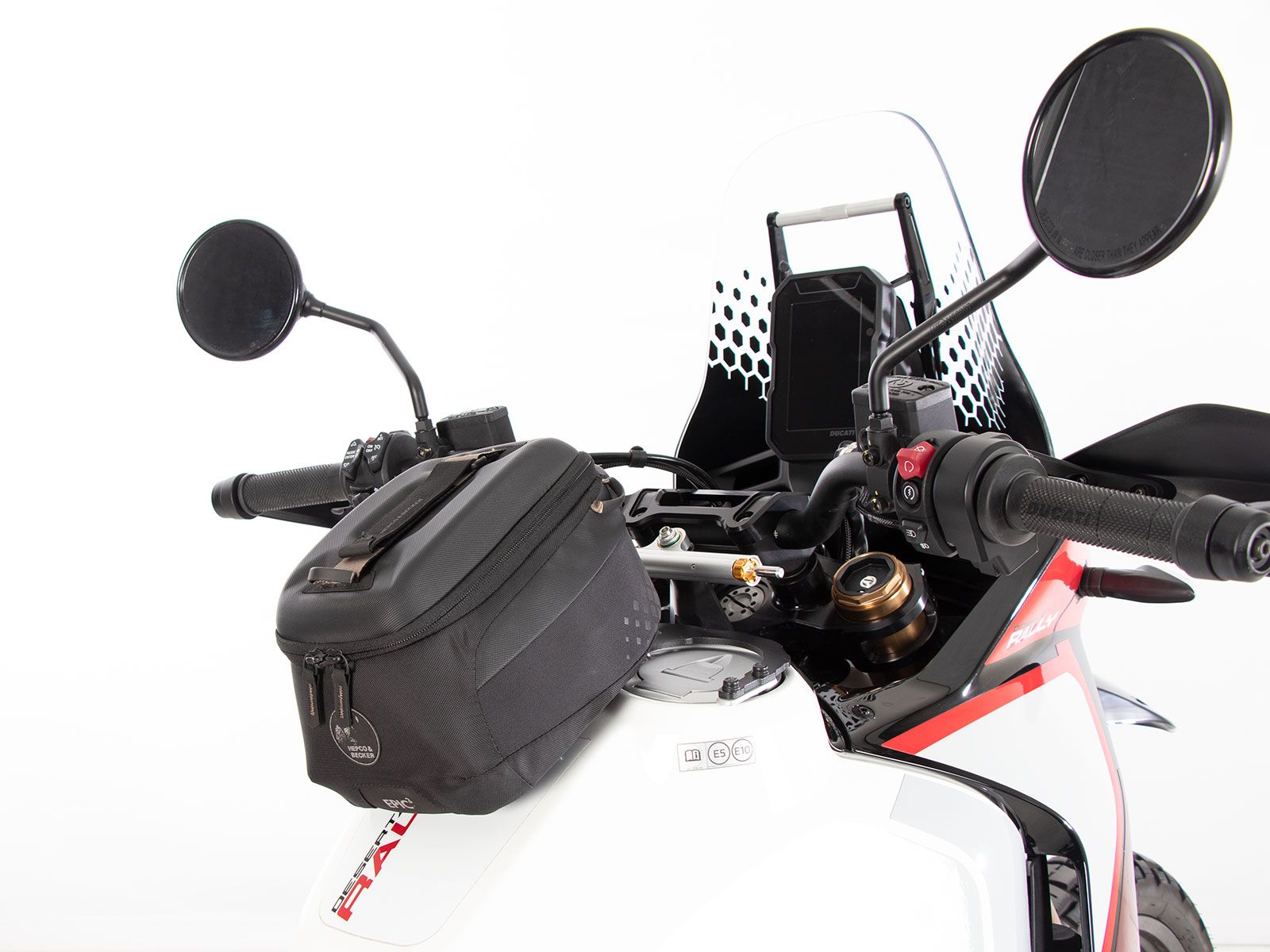 Basistankring incl. tanktasvergrendeling voor Ducati DesertX (22-) Hepco & Becker