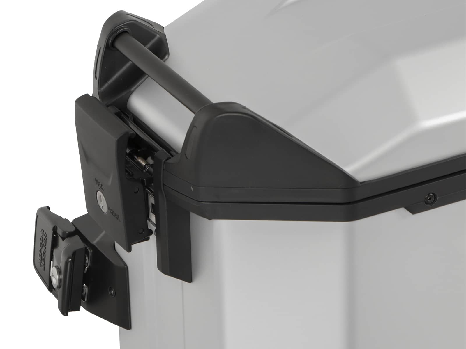 Xceed zijkoffer 38 liter zilver Hepco & Becker