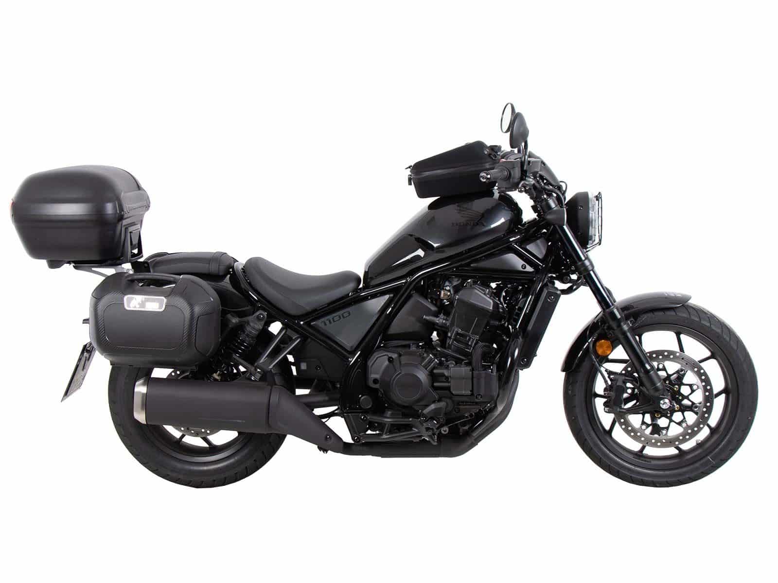 C-Bow zijdrager zwart voor Honda CMX 1100 Rebel /DCT (21-24) Hepco & Becker