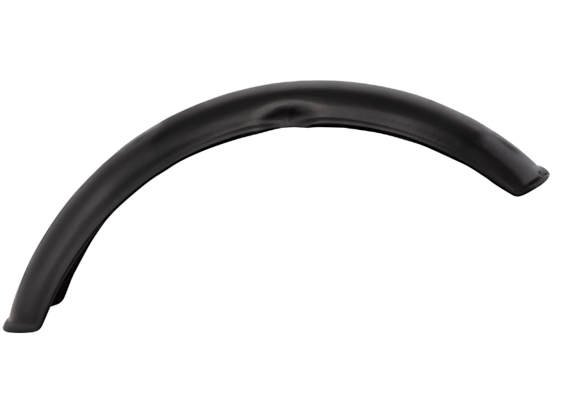 Spatbord Garelli EVO II zonder beugel, universeel voor Vespa PX 80-200ccm, GFK, zwart