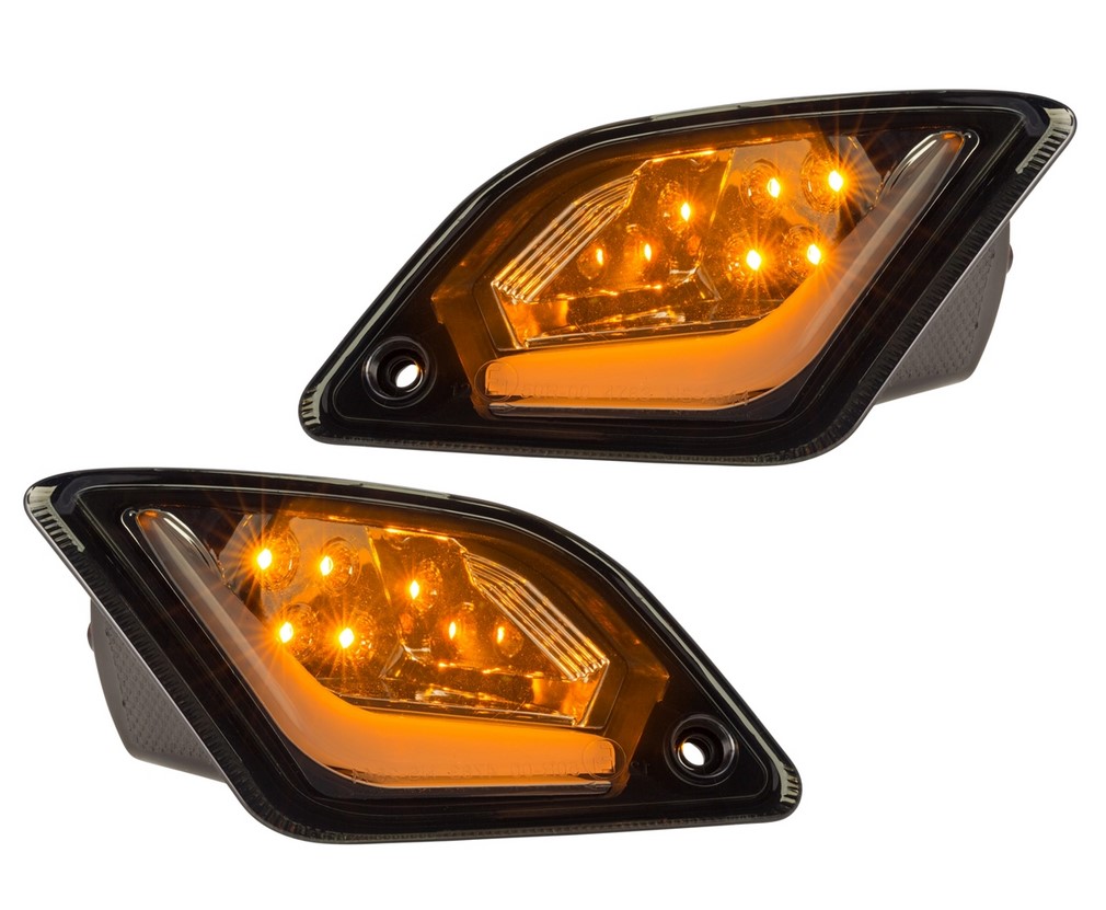 Set achterste richtingaanwijzers links/rechts voor Vespa GTS/GTS Super/GTV/GT 60/GT/GT L ('03-'13), getint