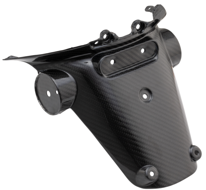 Nummerplaathouder voor Vespa Primavera/Sprint 50-150cc, Carbon