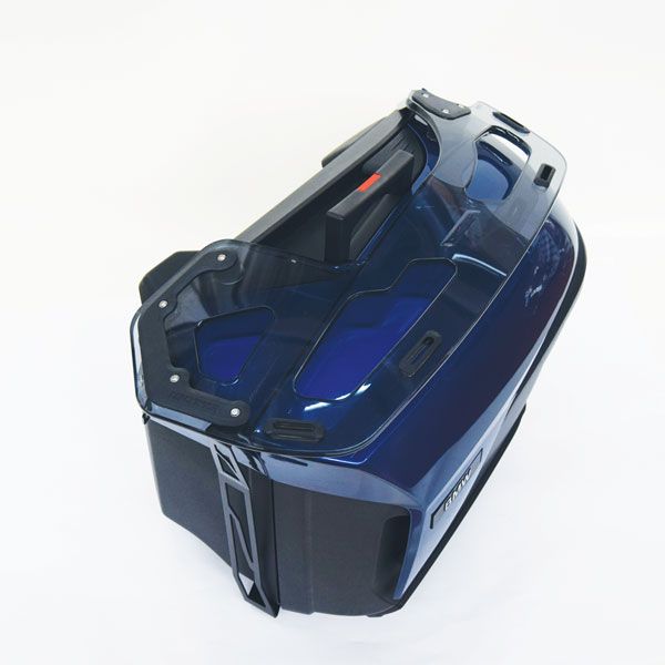 Bagagerek voor zijkoffer BMW K 1600 GT/GTL, R 1250 RT, R 1200 RT, PMMA, transparant