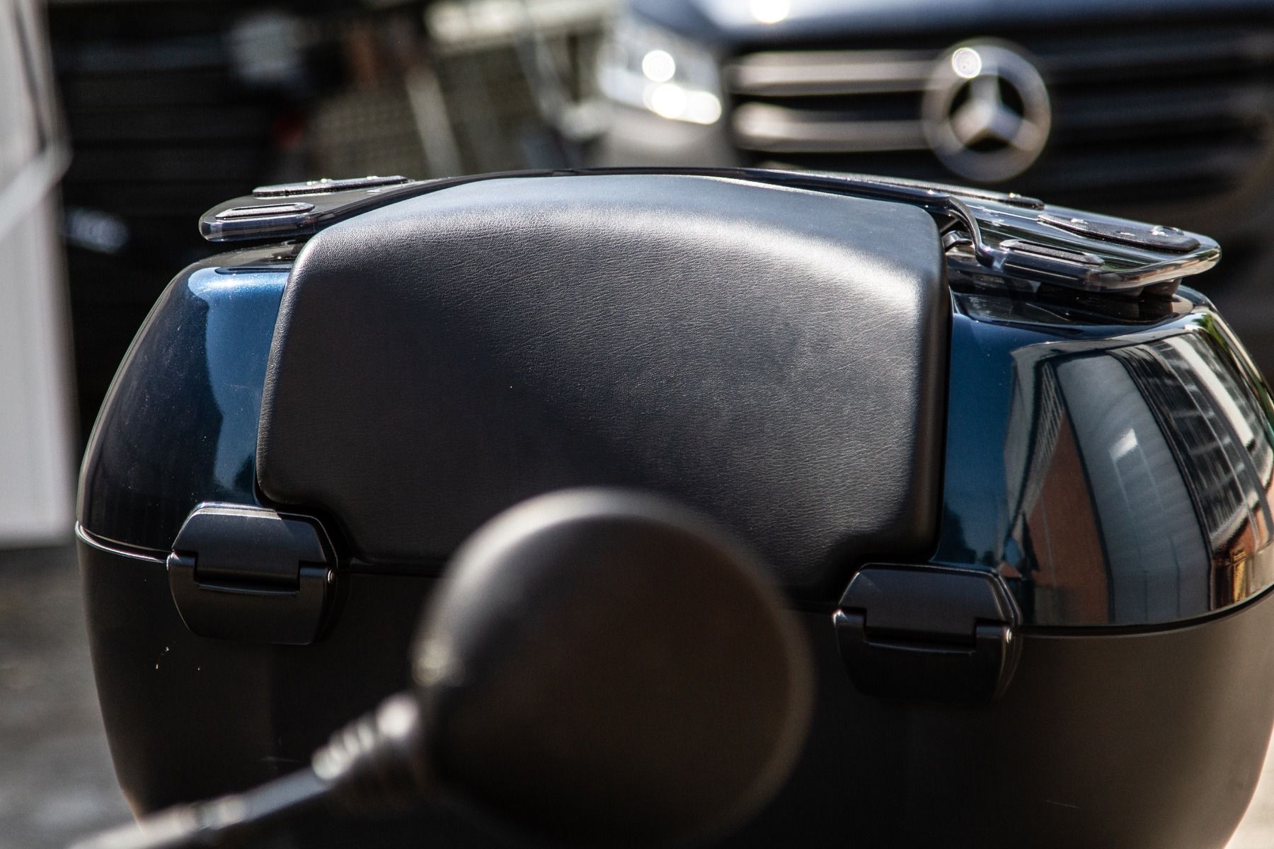 Bagagerek voor topkoffer BMW R 1200 RT (05-13), PMMA