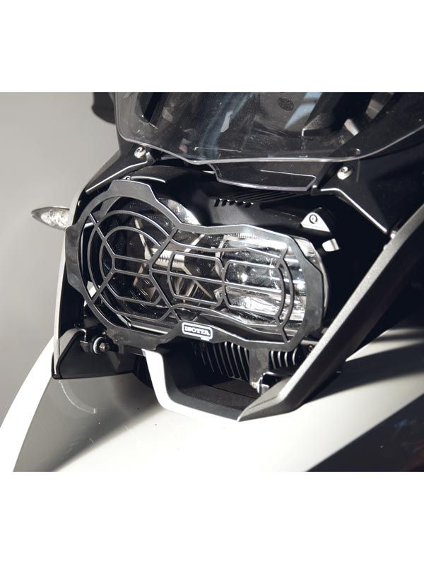 Inklapbare koplampbeschermer voor BMW R 1200 GS LC (13-16), zwart