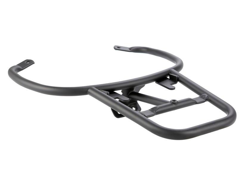 Bagagerek achteraan voor Vespa GTS /GTS Super /GTV /GT 60, 125-300cc, mat zwart