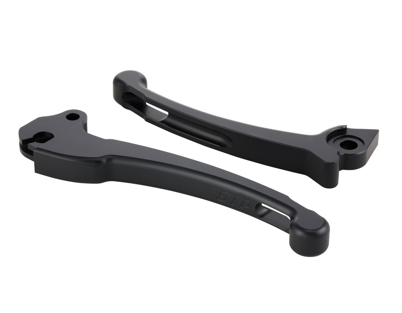 Sport hendelset koppeling/rem voor Vespa PX 125-200ccm, HBZ Grimeca, rechts/links, mat zwart