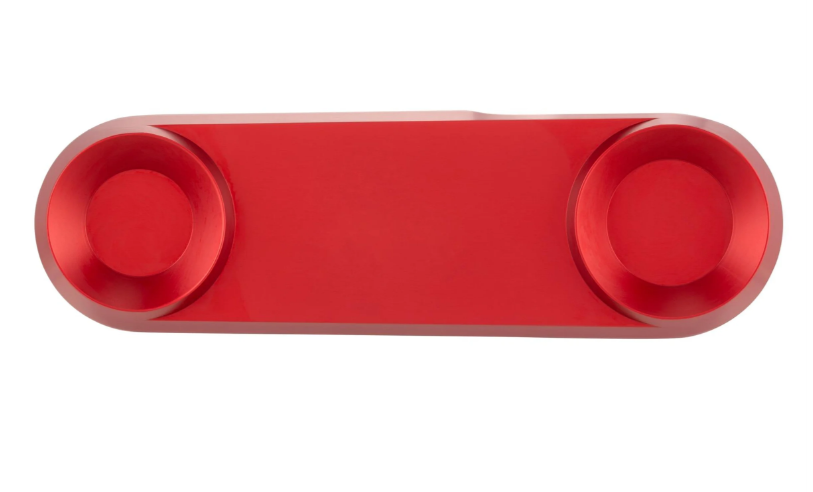 Swingarm afdekking voor Vespa, rood mat