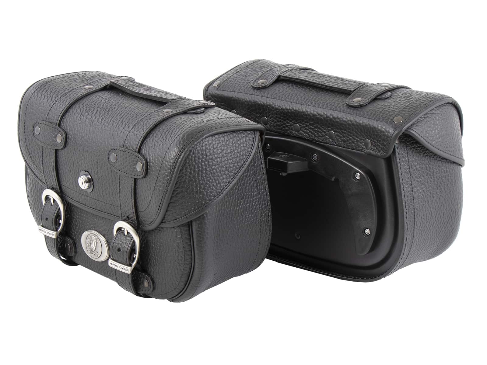 Leren tassen Liberty voor C-Bow zadeltas houder Hepco & Becker