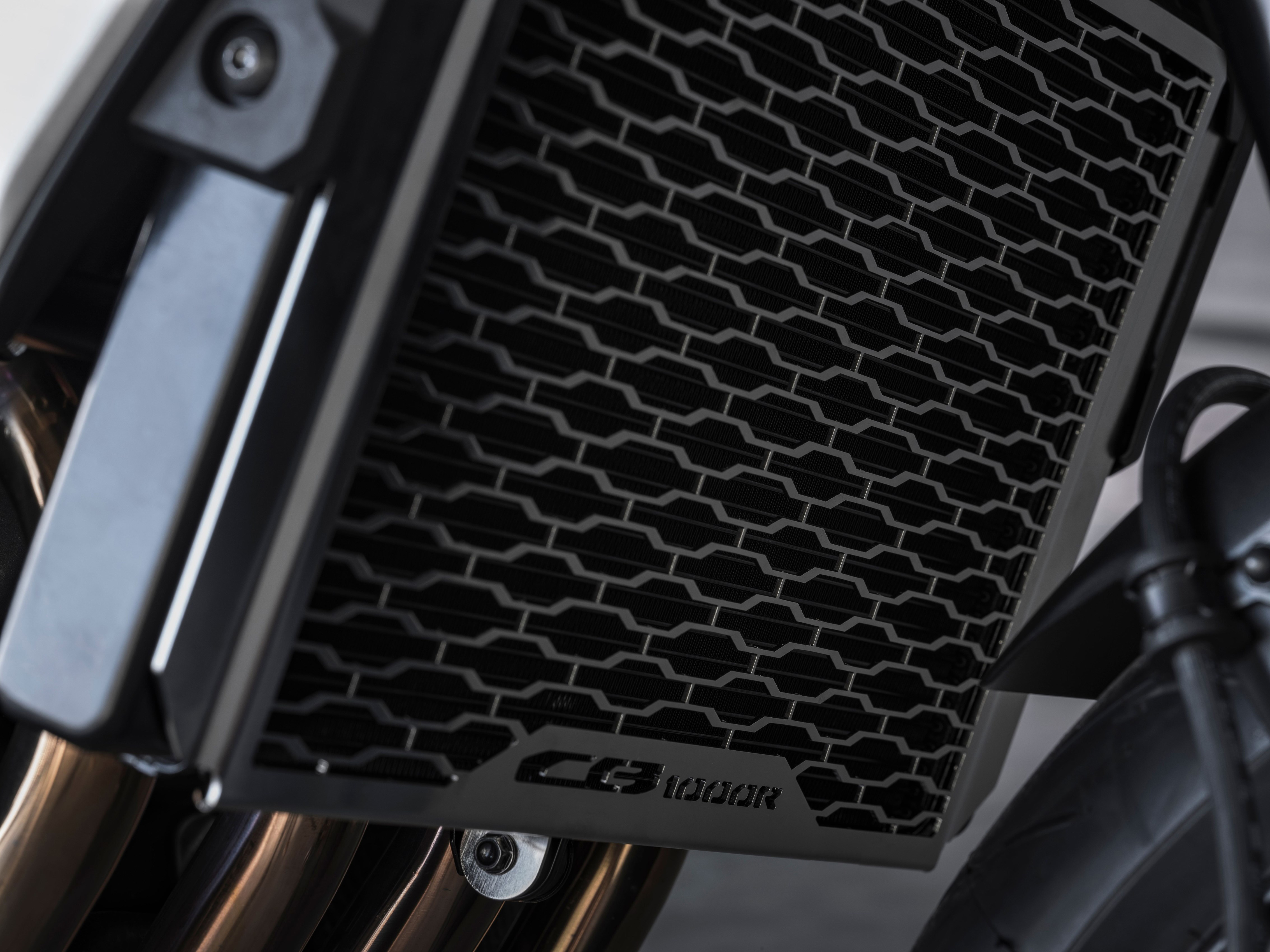 Radiatorrooster (zilver) roestvrij staal met CB logo voor Honda CB1000R 2021-..