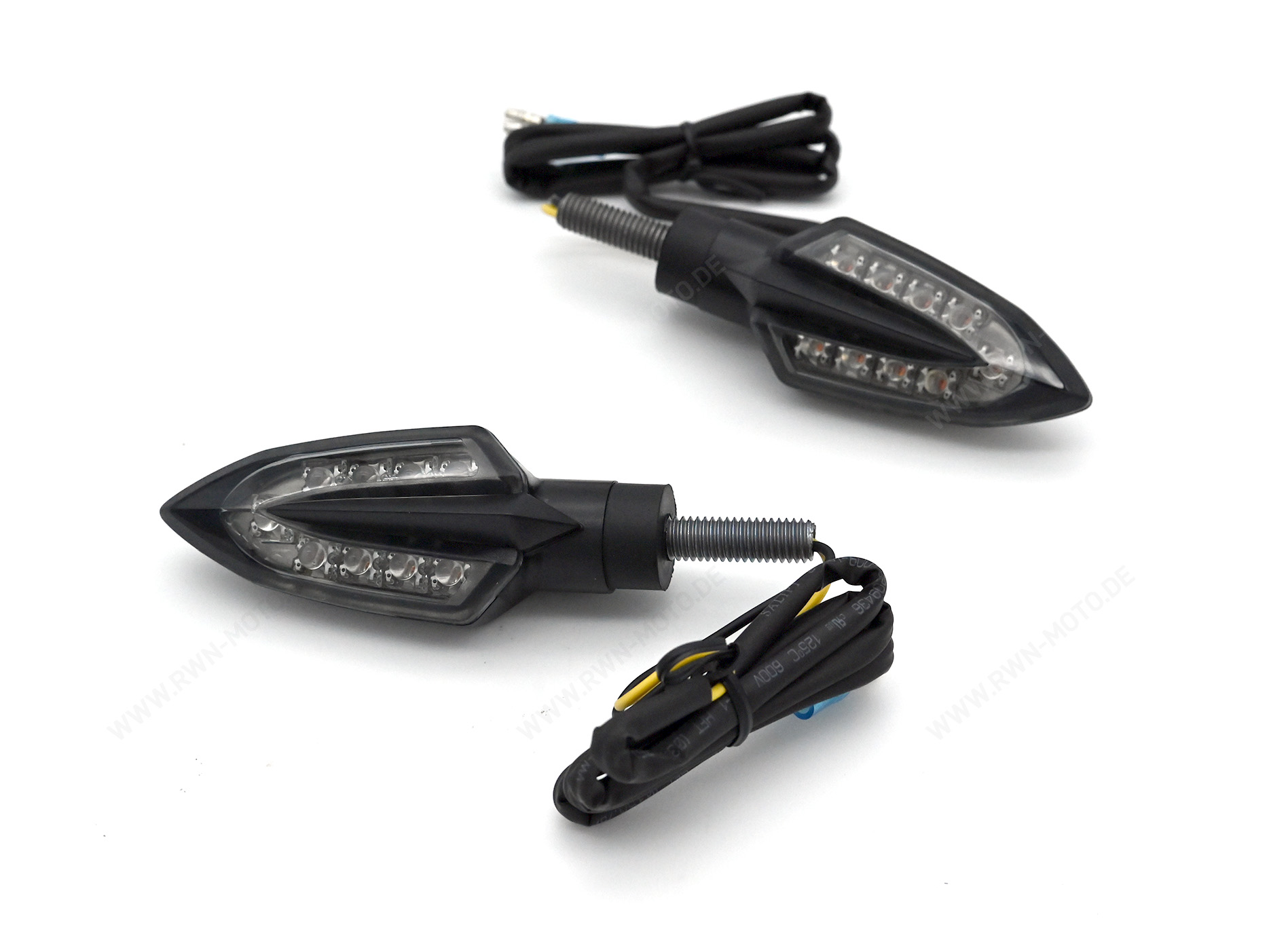 Zwarte LED-richtingaanwijzers, origineel Yamaha