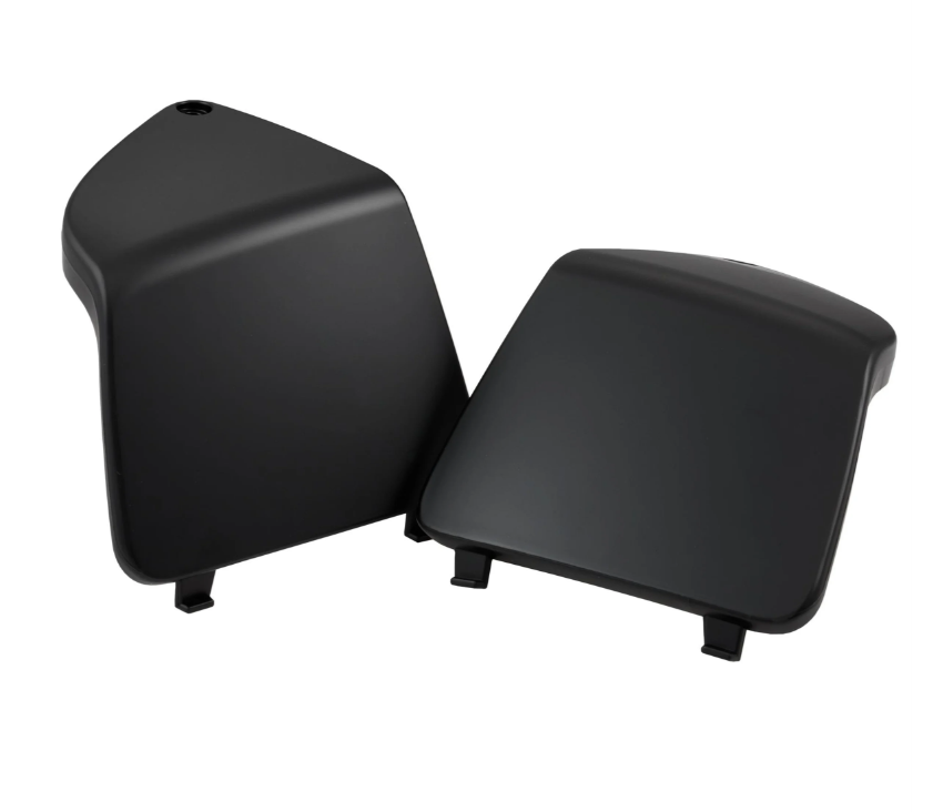 Bagageruimteafdekking links en rechts voor Vespa GTS/GTS Super/GTV/GT, matzwart